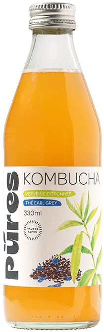 Kombucha Verveine Citronnée – Thé Earl Grey